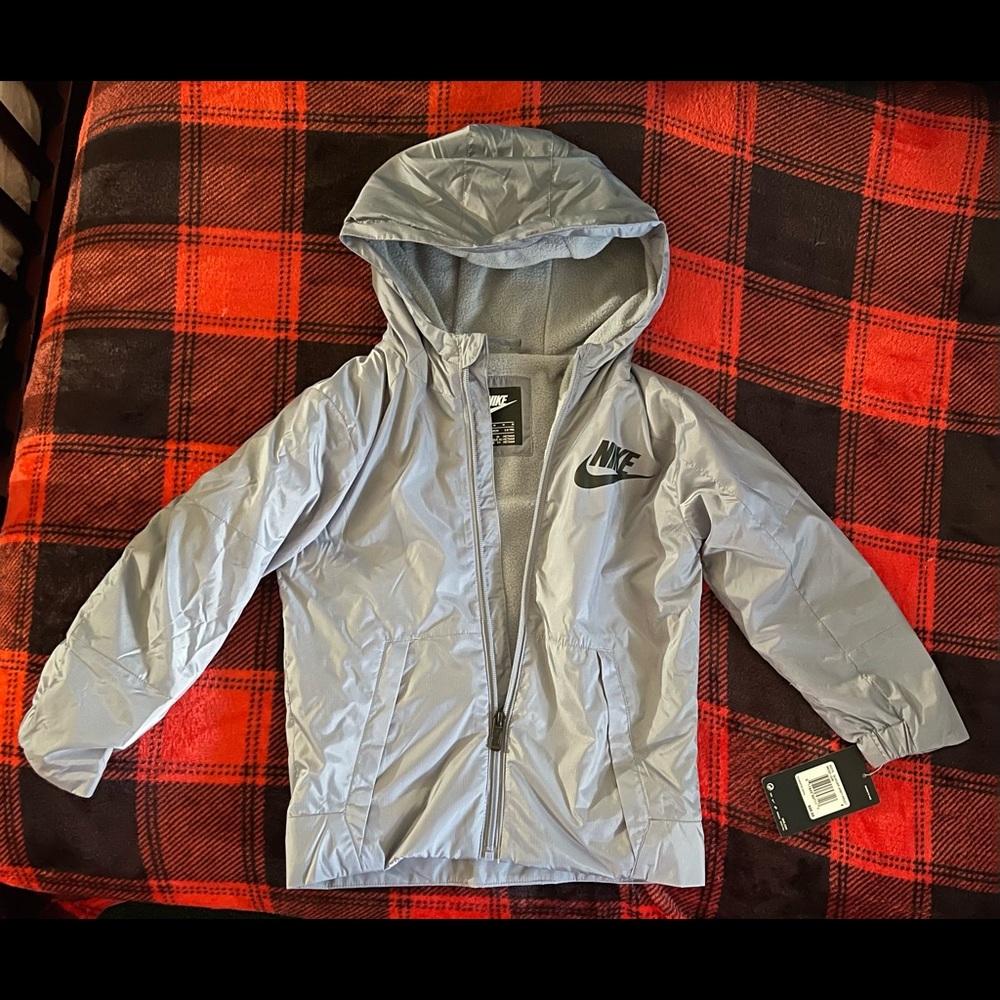 Boys Nike glacier grey frost jacket